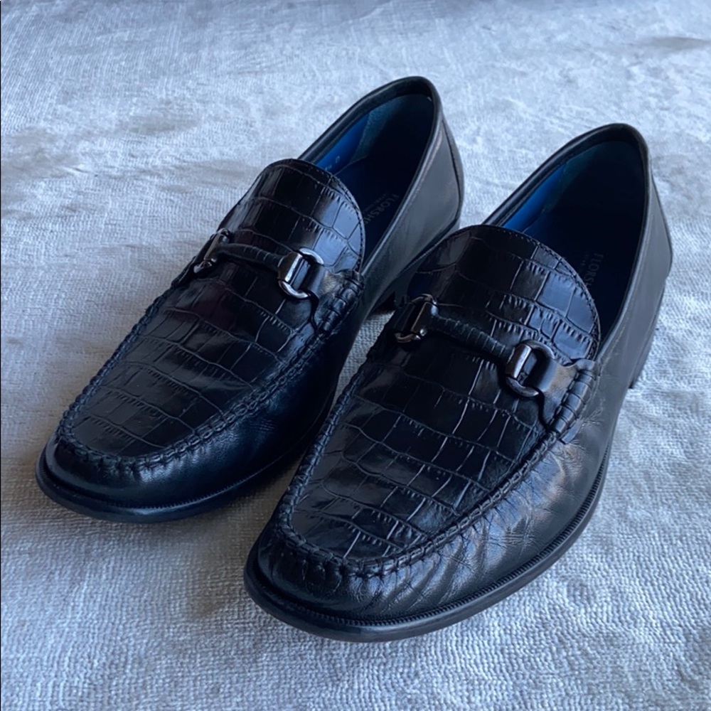 Florsheim Men’s Black Textured Loafer